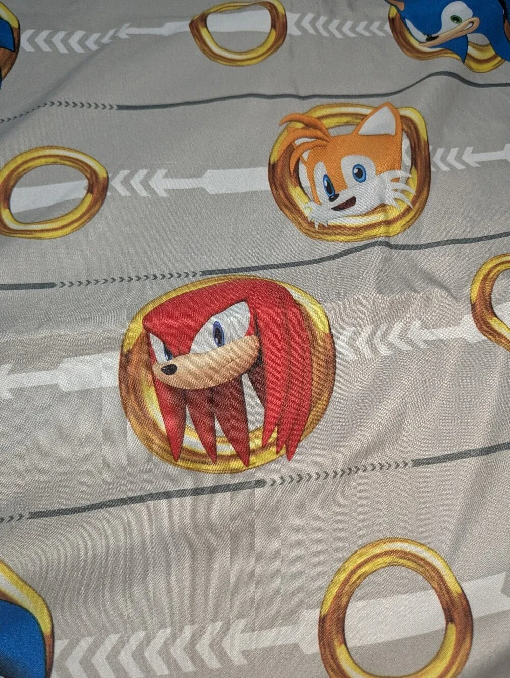 Twin fitted Sonic the Hedgehog Sheet